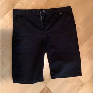 Boy black Hurley short size 16.